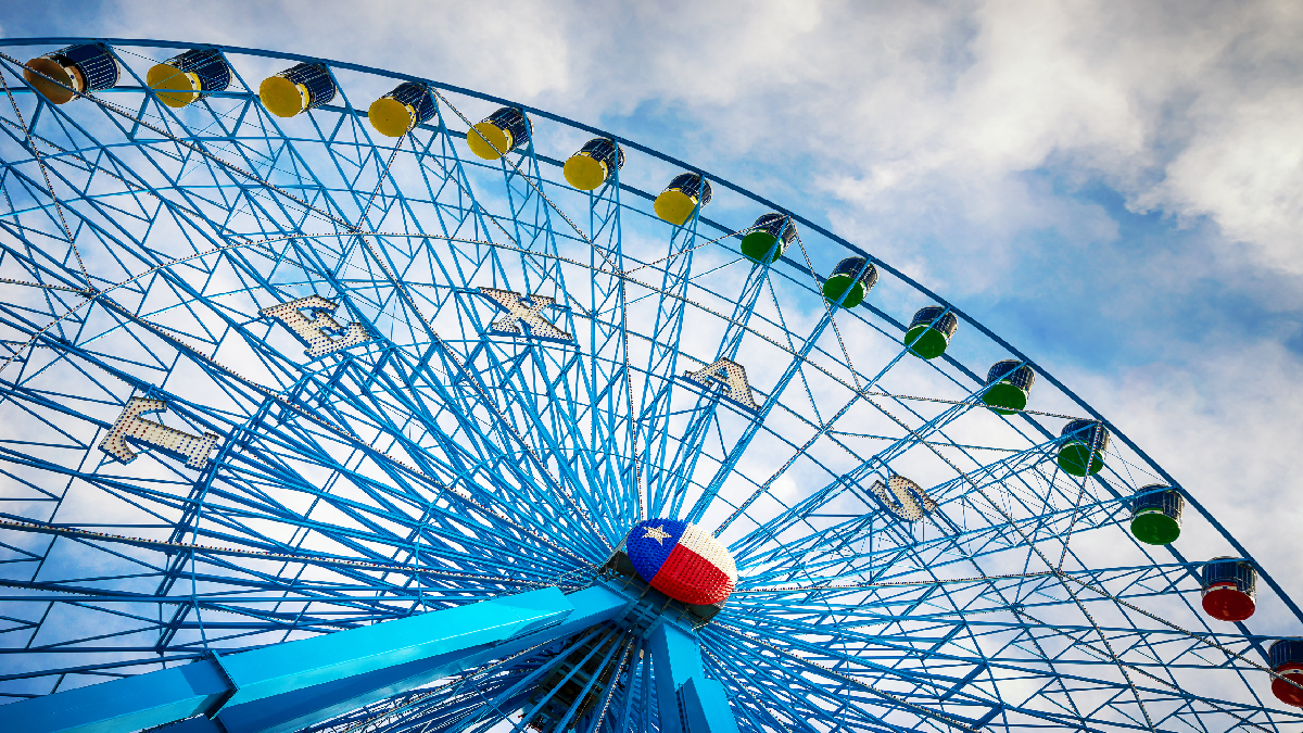 amusement park and carnival ride in texas