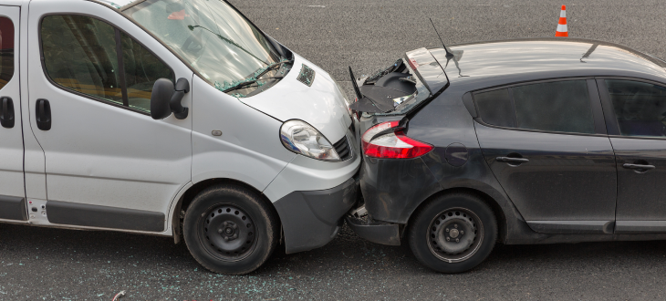 Rear-end collision in Houston, TX