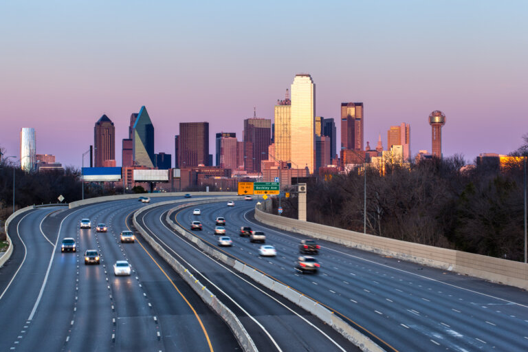 Dallas downtown skyline