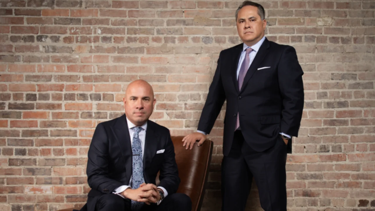 Lawyers Jimmy Sunosky and Ian Hernandez